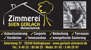 Dieses Bild zeigt das Logo des Unternehmens Sven Gerlach - Zimmerei